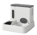 Automatic Cat Feeder & Water Dispenser with Dual Bowl