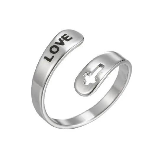 Stainless Steel Double Layer Ring