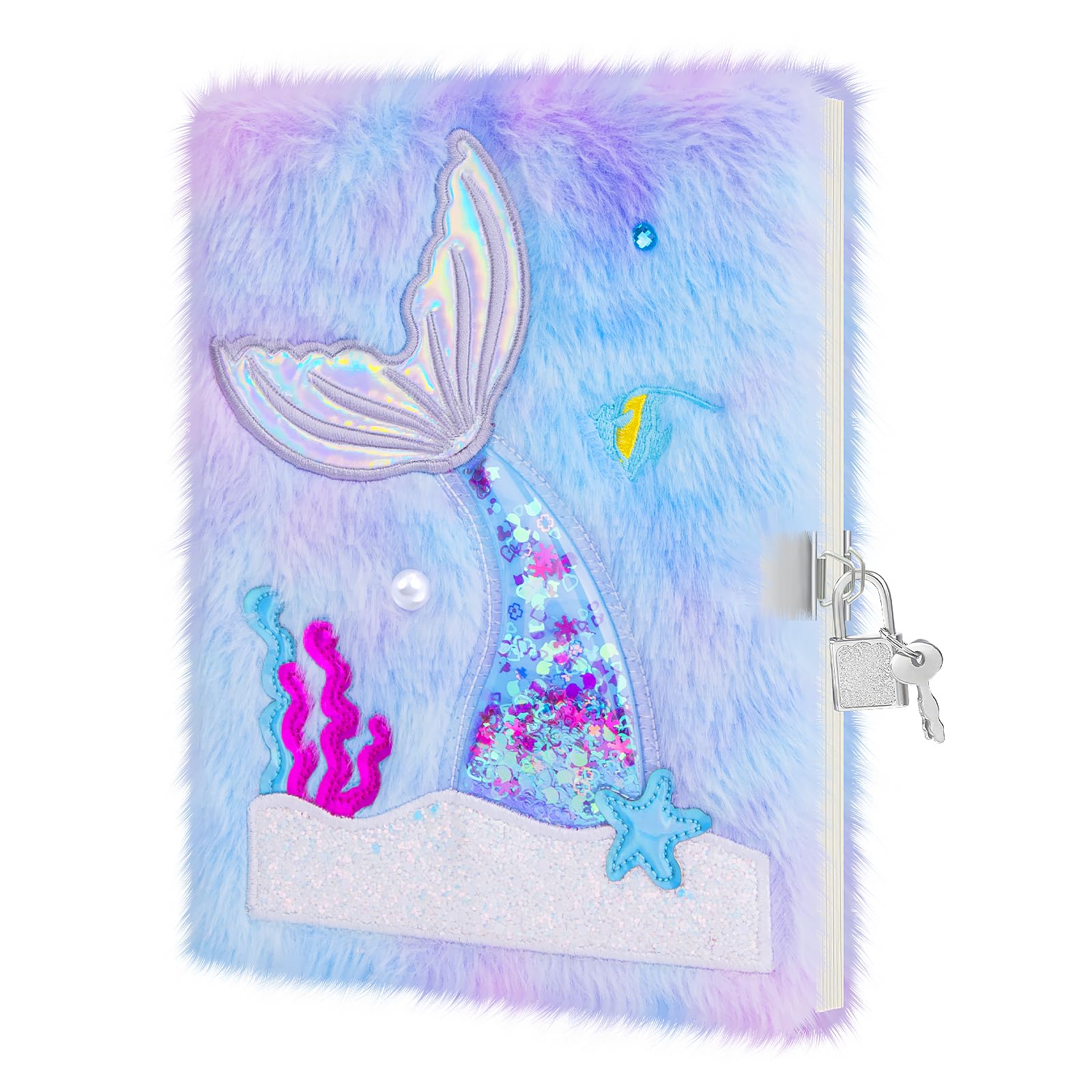 Mermaid Diary with Lock