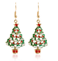 Christmas Tree Pendant Earrings